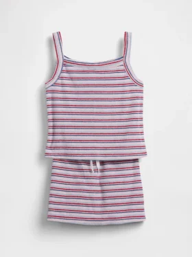 Kids Towel Terry Skort Outfit Set
