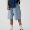 Kids Ultrasoft Denim Baggy Shorts