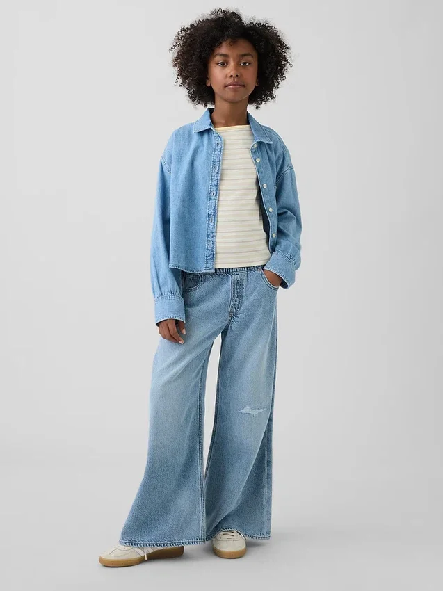 Kids Ultrasoft Low Rise Baggy Jeans