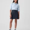 Kids Uniform Pleated Khaki Skort