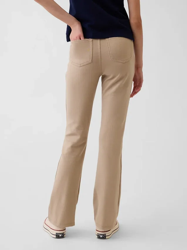 Kids Uniform Ponte Flare Pants