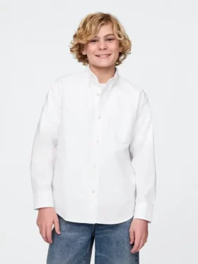 Kids Uniform Relaxed Oxford Shirt