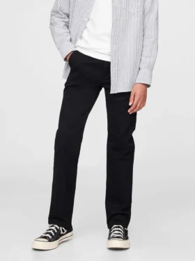 Kids Uniform Straight-Fit Stretch Khakis