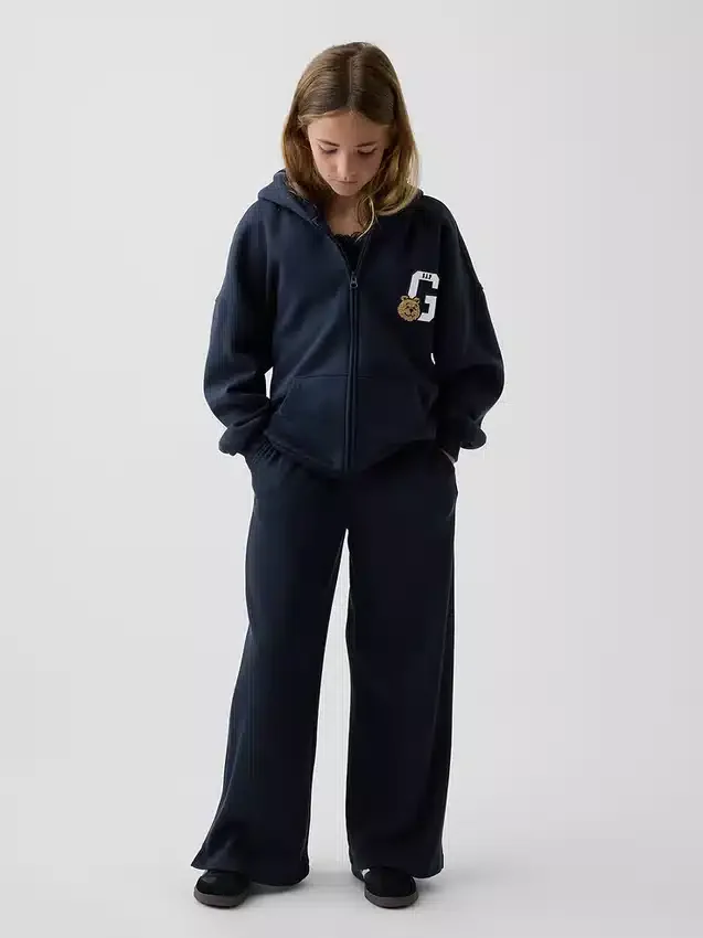 Kids Vintagesoft Oversized Zip Hoodie