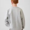 Kids Vintagesoft Relaxed Crewneck Pocket Sweatshirt