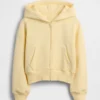 Kids Vintagesoft Relaxed Lace-Trim Zip Hoodie