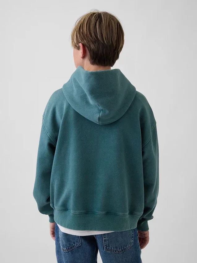 Kids Vintagesoft Relaxed Logo Hoodie