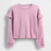 Kids Vintagesoft Ruffle Sweatshirt