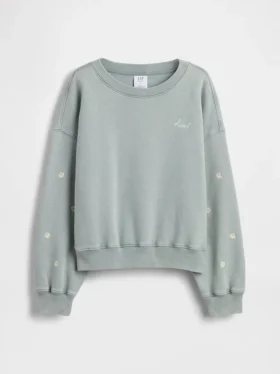Kids Vintagesoft Wedge Crewneck Sweatshirt