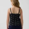 Kids Waffle Lace-Trim Cami