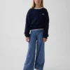 Kids Wide-Leg Foldover Leggings