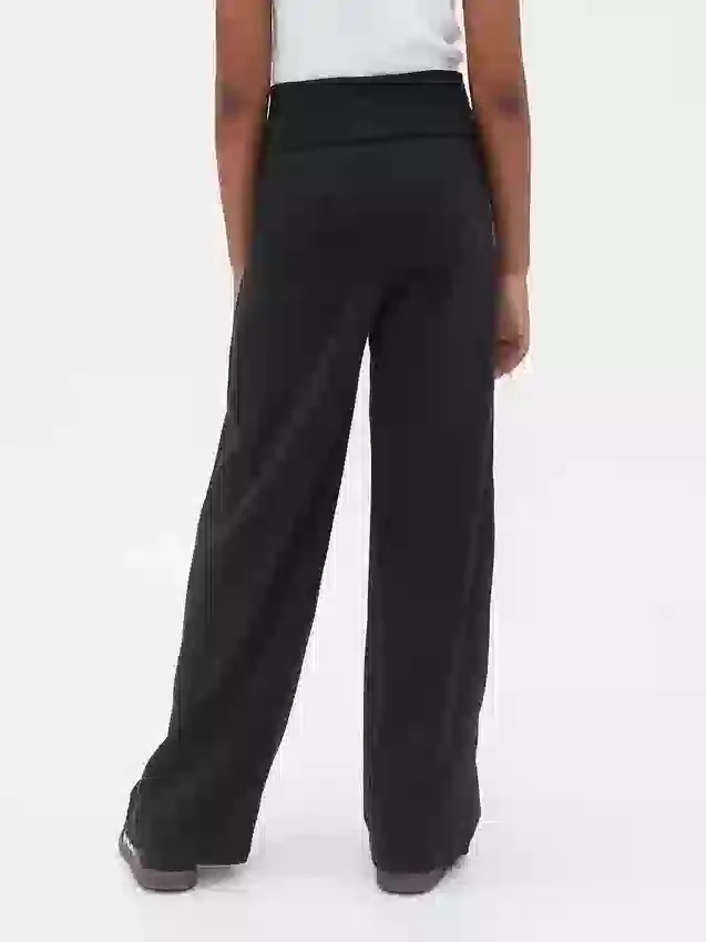 Kids Wide-Leg Foldover Leggings