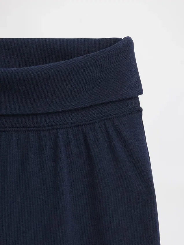 Kids Wide-Leg Foldover Leggings