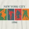 Kids Winter Sports Vintage Graphic T-Shirt