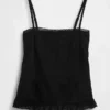 Lace-Trim Cami