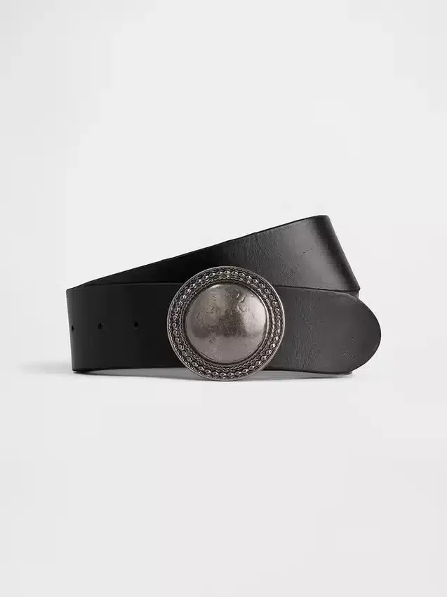 Leather Western Belt