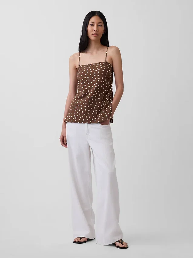 Linen-Blend Cami