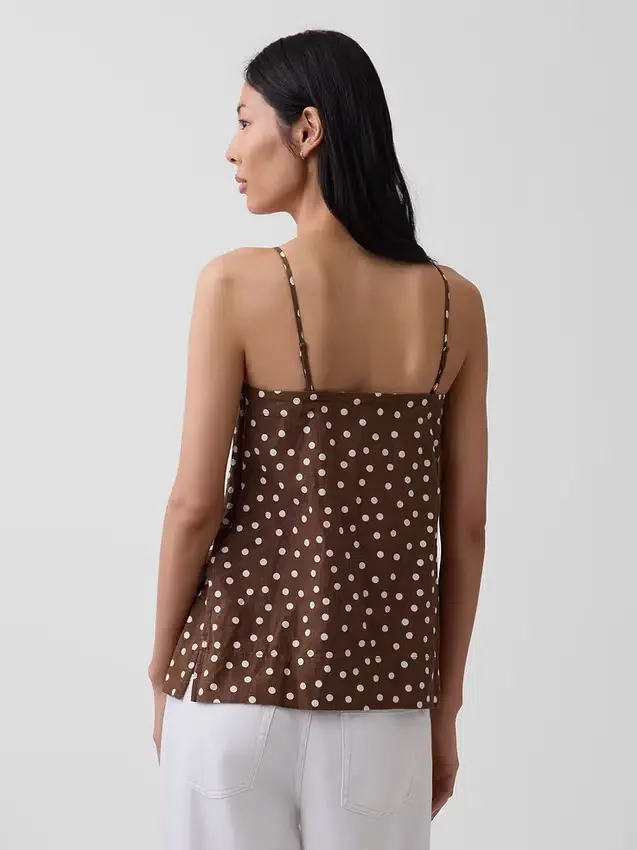 Linen-Blend Cami