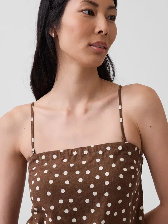 Linen-Blend Cami