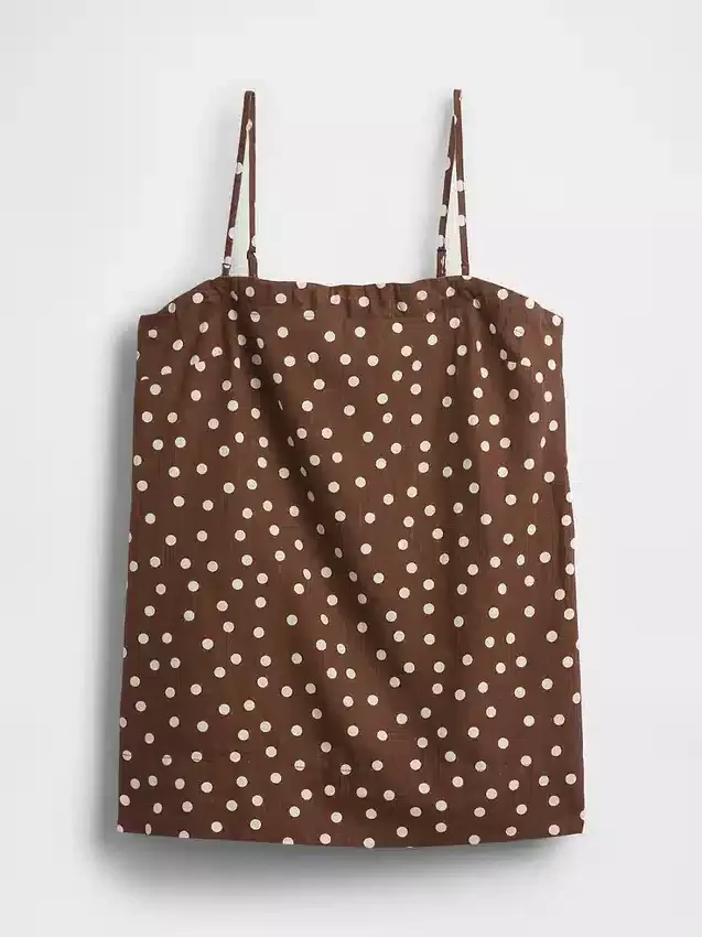 Linen-Blend Cami