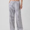 Linen-Blend Easy Wide-Leg Pants