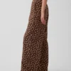 Linen-Blend Easy Wide-Leg Pants