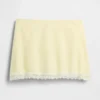 Linen-Blend Lace-Trim Mini Skort