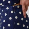 Linen-Blend Mini Skort