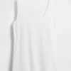 Linen-Blend Tank Top