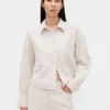 Linen-Cotton Oversized Shirt