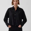 Linen-Cotton Oversized Shirt