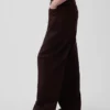 Linen-Cotton Wide-Leg Pants