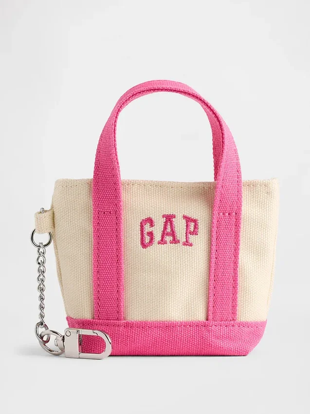 Logo Tote Bag Charm