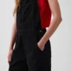 Loose Denim Shortalls