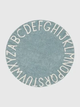 Lorena Canals Washable Rug Abc Natural Vintage Blue