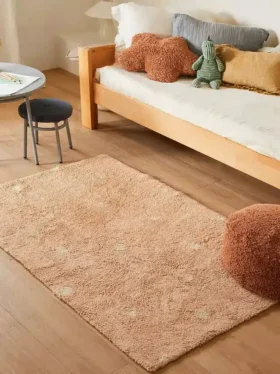 Lorena Canals Washable Rug Mini Dot Rose
