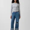 Low Rise '90S Loose Easy Crop Jeans