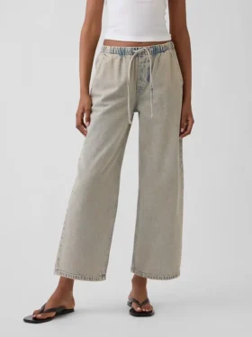 Low Rise ’90S Loose Easy Crop Jeans