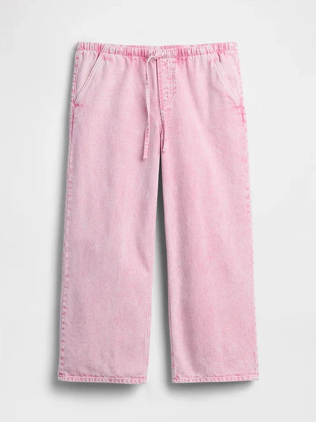 Low Rise '90S Loose Easy Crop Jeans