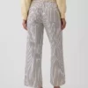 Low Rise '90S Loose Easy Crop Stripe Jeans
