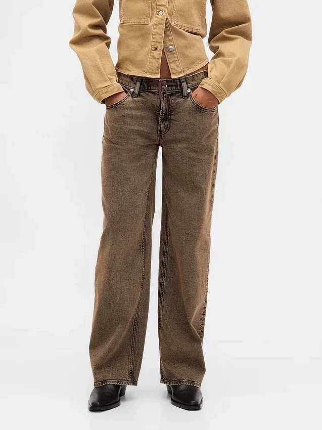 Low Rise '90S Loose Jeans