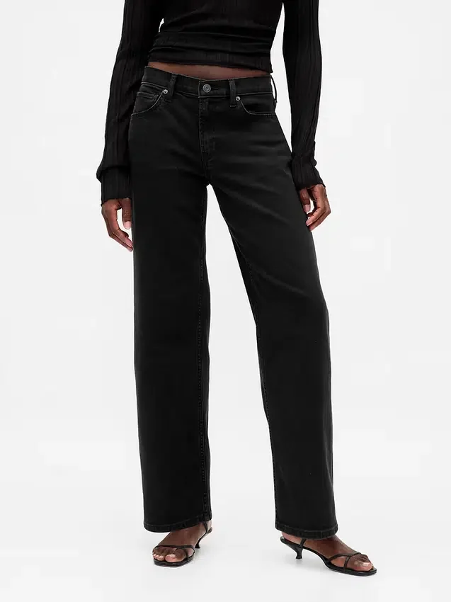 Low Rise '90S Loose Jeans