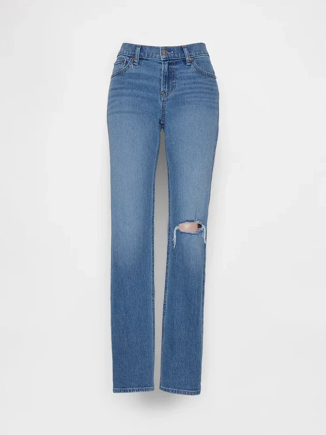 Low Rise '90S Slim Straight Jeans