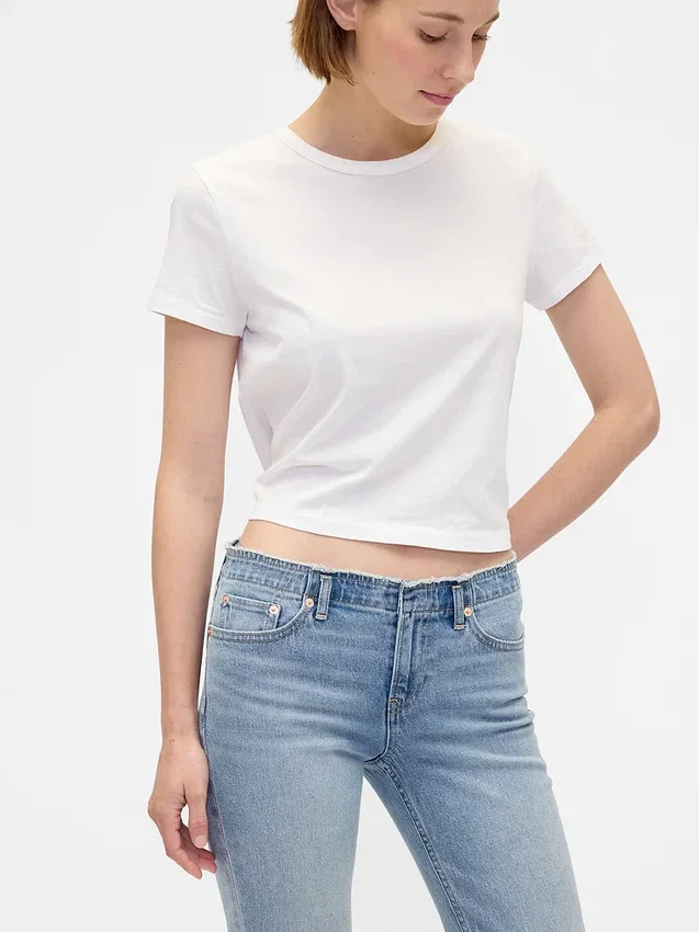 Low Rise '90S Slim Straight Jeans