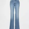 Low Rise Braided Pocket Long & Lean Jeans