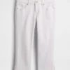 Low Rise Capri Jeans