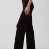 Low Rise Cotton-Blend Boot Sweater Pants