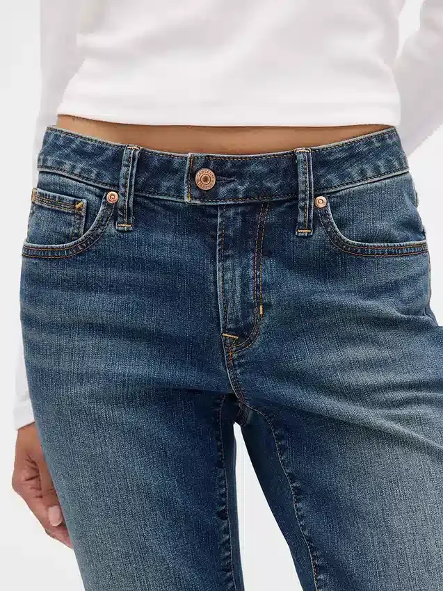 Low Rise Long & Lean Jeans