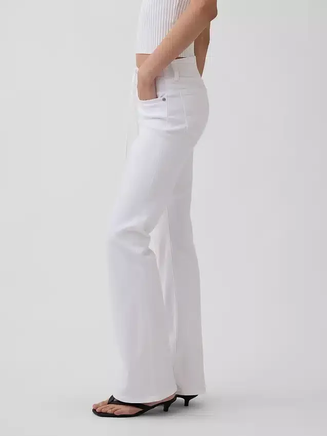 Low Rise Long & Lean Lace-Up Jeans