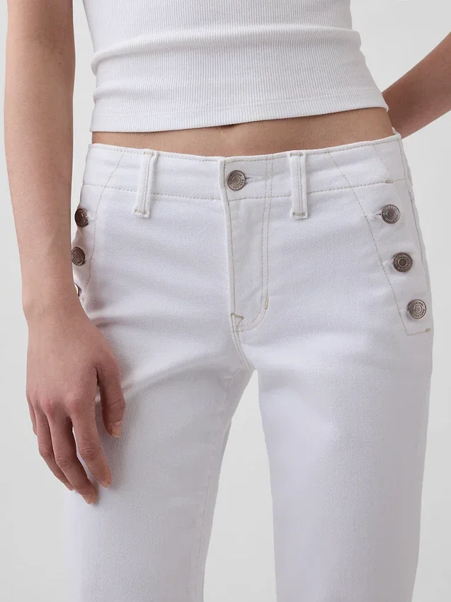 Low Rise Long & Lean Sailor Jeans